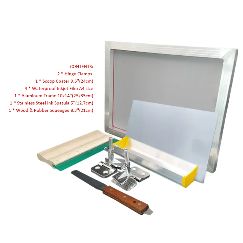 DIY PRINT SHOP ORIGINAL T-SHIRT SCREEN PRINTING KIT