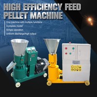 Machine automatique de fabrication de granulés d'aliments pour animaux, machine à granulés pour volailles et poulets, petite machine à granulés pour aliments animaux