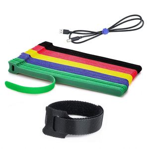 Cinta de Sujeción Reutilizable de Alto Rendimiento con Gancho y Bucle, para Gestión de Cables, Elástica y Reutilizable en Rollo - Product Image 1
