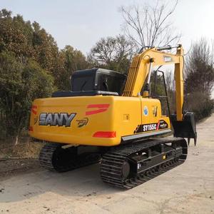 Mini-excavatrice d'occasion Sany SY 155c de 15,5 tonnes de haute qualité, avec moteur, boîte de vitesses et pompe – Testée et inspectée, à vendre - Product Image 4