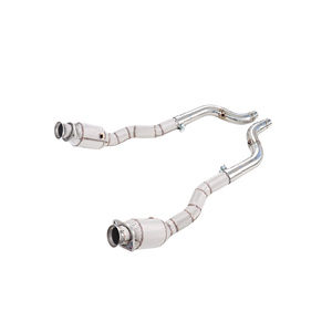 YT <strong>Header</strong> with Catalyst and Heat Insulation for Jaguar F-type 3.0T - Product Image 1