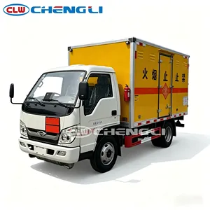 Camión de Caja para Mercancías Peligrosas de 4.5 Toneladas, Vehículo para Transporte de Materiales Explosivos - Product Image 6