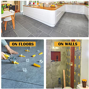 Nhựa màu trắng bền trong suốt tái sử dụng san lấp mặt bằng hệ thống Clip cách nhau Wedge gạch - Product Image 6