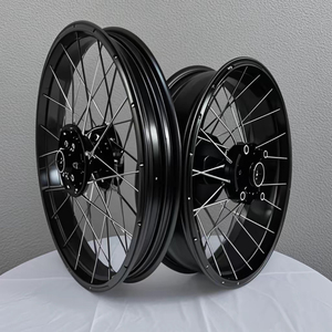 Buje de rueda con radios sin cámara, adecuado para modificación de buje de rueda Honda XL750 CRF1000L CRF1100L, accesorio para moto, 21/18 pulgadas - Product Image 3