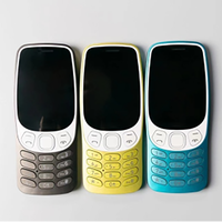 Teléfono Móvil 100% Nuevo con Doble SIM 2024 3210 105 106 110 120 Venta al por Mayor de Fábrica Original con Doble SIM en Espera y Batería de Gran Capacidad