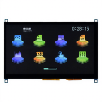 Módulo LCD TFT Serial UART de 7 Pulgadas con Pantalla Táctil Capacitiva de 5 Puntos, Resolución de 800x480, Pantalla Táctil Inteligente HMI, Placa de Control