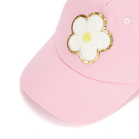 Gorra de Béisbol Bordada Curva de 5 Paneles Ajustable de Algodón de Alta Calidad para Niños, Personalizada, para Verano, Rendimiento al Aire Libre, Venta al por Mayor