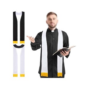 Chất Lượng Cao 100% Polyester Thăng Hoa In Sash Tua Biểu Tượng Tùy Chỉnh Truyền Thống Argyle Chiếc Khăn Khăn Khăn Choàng Cho Hồi Giáo - Product Image 6