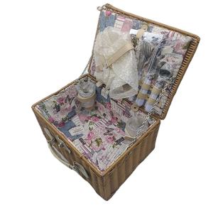 Nuovo Design lavabile <span class=keywords><strong>cestino</strong></span> da picnic set 4 persone campione cestini da picnic sfusi cestini di <span class=keywords><strong>vimini</strong></span> per picnic - Product Image 1