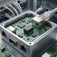CL3242X Lan Transformer 10/100Base-T Modul Magnetik SMD Filter Ethernet Port Tunggal untuk Telekomunikasi Jaringan