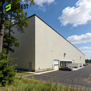 Edificio de Planta de Manufactura de Varios Pisos en Texas con Panel Sándwich, Almacén Metálico Ecológico en Ontario con Estructura de Viga en I - Product Image 1