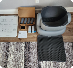 Caja <span class=keywords><strong>de</strong></span> arena para inodoro automática para gatos Neakasa APP Smart Large Cat Sandbox - Product Image 6