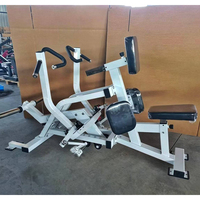 Machine à ramer assise à charge libre pour la musculation du dos, équipement professionnel pour salle de sport et centre de fitness