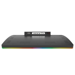 Écran tactile incurvé de 55 pouces personnalisable avec cadre LED, design magnifique, verre mince, moniteurs 4K pour le jeu, facilitant la pratique - Product Image 4