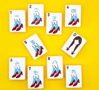 Oh My Luxury Mahjong Paris, jeu de mahjong français romantique, motifs artistiques colorés peints à la main, tuiles de mahjong en acrylique pliables de qualité supérieure, 166 tuiles
