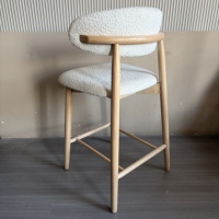 Fabricants de meubles Tabourets de comptoir à cadre en bois massif moderne et minimaliste Chaises de bar Chaise haute pour table de bar