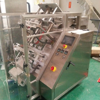 Machine d'emballage automatique inclinée verticale pour produits frais, poisson, volaille congelée, fruits de mer et matériel lourd