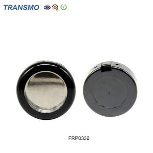 Étui compact personnalisé en plastique pour blush, emballage vide, forme ronde, étui compact avec couvercle en cristal - Product Image 6