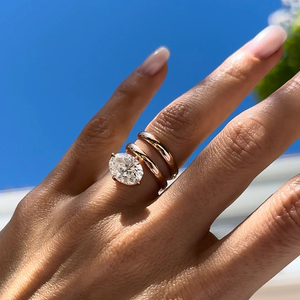 LYBURCHI Brass 18K Gold Plated Spiral Elegant Wholesale Fine Jewelry Round CZ <strong>Statement</strong> <strong>Ring</strong> for Women - Product Image 2