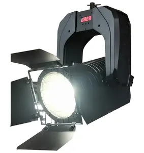 M-200WSD OEM profesional 200W bermotor elektrik flip aksi fresnel video shooting lampu led untuk studio