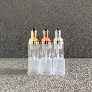 JIE MEI 60ML 2oz PET transparente jabón de manos burbuja embalaje logotipo personalizado vacío limpiador Facial bomba de espuma Mousse <span class=keywords><strong>Bo</strong></span> - Product Image 4