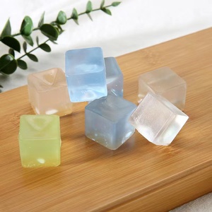 Mini Juguetes Blandos de Cubitos de Hielo, Juguetes Antiestrés de TPR Transparente con Forma de Bloque de Hielo, Venta al por Mayor - Product Image 4