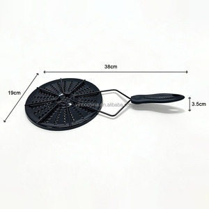 <span class=keywords><strong>Plaque</strong></span> diffuseur de chaleur en émail de style japonais pour cuisinière à <span class=keywords><strong>gaz</strong></span> - Distribution uniforme de la chaleur, protection des casseroles pour la cuisson lente et le réchauffement du lait - Product Image 3