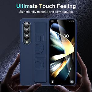 Coque de Téléphone Tendance pour Samsung <span class=keywords><strong>Z</strong></span> Fold 3 4 5, Étui en Silicone avec Dragonne pour Samsung <span class=keywords><strong>Z</strong></span> Fold 4 5 - Product Image 3
