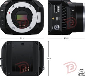 Caméra d'action numérique DF Wholesale pour Blackmagic Design Pocket : Photo, vidéo 4K, SDI et fonction d'enregistrement - Product Image 2