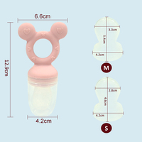 Vente en gros de tétines en silicone sans BPA pour bébé, tétine pour bébé, fruits frais