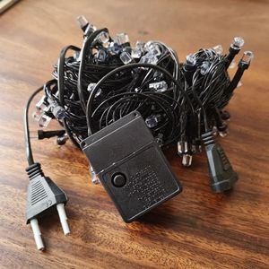 Led dây Đèn Ngoài Trời 50m CuộN cổ điển LED Cổ Tích Đồng chuỗi đèn Twinkle Sao Cây giáng sinh trang trí kỳ nghỉ chiếu sáng - Product Image 1