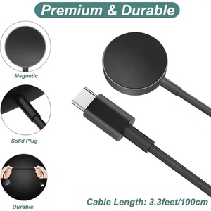 Câble de <span class=keywords><strong>chargeur</strong></span> de montre intelligente rapide USB en gros pour Samsung <span class=keywords><strong>Galaxy</strong></span> <span class=keywords><strong>Watch</strong></span> 5 Pro <span class=keywords><strong>Watch</strong></span> <span class=keywords><strong>4</strong></span> Station de charge magnétique classique B - Product Image 6