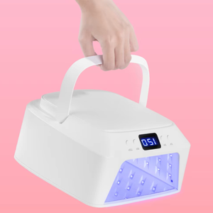 Lampe à ongles professionnelle SNRQI, lampes de durcissement UV, écran tactile intelligent double, lampe LED intelligente, <span class=keywords><strong>4</strong></span> minuteries, capteur infrarouge pour utilisation en salon - Product Image 1