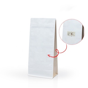 Cà phê túi thẻ chèn giấy kraft dễ dàng để xé dây kéo Trà hạt cà phê chống ẩm cấp thực phẩm niêm phong túi - Product Image 6