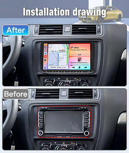 Autoradio multimédia <span class=keywords><strong>GPS</strong></span> Carplay BT Linux 9 pouces pour <span class=keywords><strong>Volkswagen</strong></span> VW Polo Jetta Skoda Octavia 2 Golf 5 7 Touran Polo Tiguan - Product Image 5