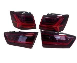 Conjunto de lámpara trasera LED usada para <span class=keywords><strong>Audi</strong></span> <span class=keywords><strong>A6</strong></span> C7 2016-2018 señal de giro dinámica Luz de marcha atrás de freno rojo 4G5945095A 4G5945095E - Product Image 6