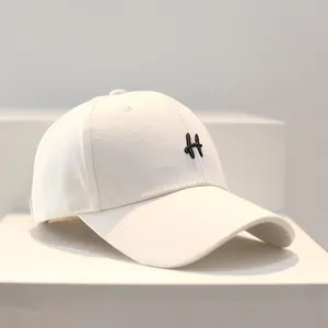 Chapéu de beisebol bordado, alta qualidade, unissex, 6 painéis, bege, personalizado, 3d, homens, golfe, esporte, boné de pai