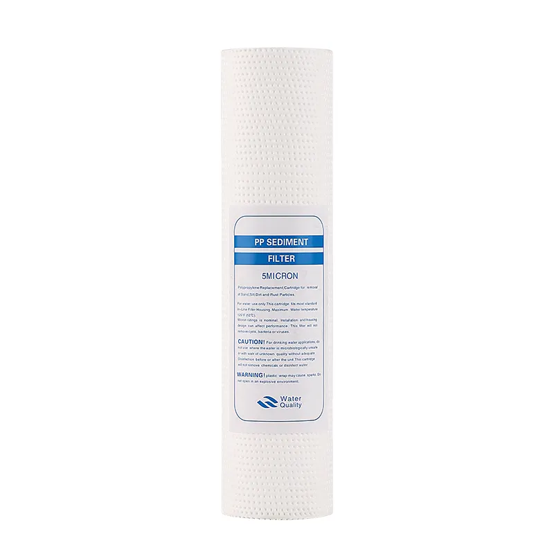 factory direct sales filtering cottons air refilling filter elements water purifier 10 "pp Needled cotton filter