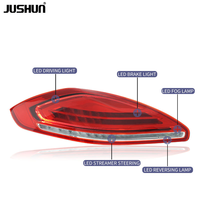 JUSHUN pour Porsche Panamera 14-16 Feux arrière 970.2 Modifiés et améliorés, feux arrière LED à démarrage séquentiel, accessoires de voiture