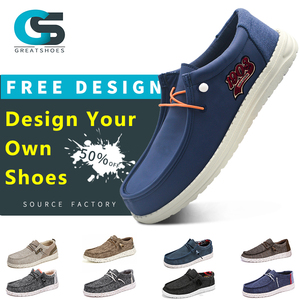 Greatshoes Chaussures confortables à enfiler pour hommes avec logo personnalisé, chaussures de style de marche <span class=keywords><strong>Anime</strong></span>, mocassins de fabricant de chaussures personnalisés pour hommes de haute qualité - Product Image 1