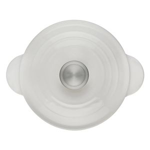 Articles ménagers brillants 18cm pot de riz en émail blanc vente chaude ustensiles de cuisine en gros émail four hollandais pot mini fonte chaque cocotte - Product Image 3
