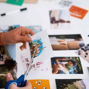 Wholesale Self-Adhesive Magnetic Sheets, A4 Rectangle Art <b>Paper</b> Stickers, PVC Logo DIY Craft Magnets for Promotions - Product Image 3