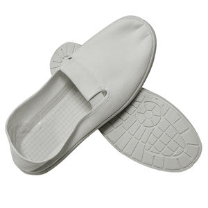 Allesd Electronics Protección DE TRABAJO ESD Lienzos blancos Zapatos de laboratorio de seguridad de suela de PVC antiestático - Product Image 5