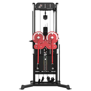 Máquina de Levantamiento Lateral de Hombros de Acero, Equipo de Fitness Ajustable en Altura con Carga de Placas, para Levantamiento de Hombros de Pie (JIT HM87) - Product Image 4