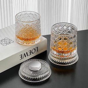 Nuevo Soporte Giratorio LED para Vasos <span class=keywords><strong>de</strong></span> Whisky, <span class=keywords><strong>Copa</strong></span> <span class=keywords><strong>de</strong></span> Descompresión Creativa para <span class=keywords><strong>Bar</strong></span>, Vaso <span class=keywords><strong>de</strong></span> Brandy y Licores, Lujo Ligero Vintage - Product Image 1