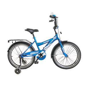 Vélo en acier pour enfants 16 pouces, modèle le plus populaire de bonne qualité, noir bleu, avec panier à l'avant, russie - Product Image 4