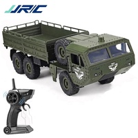 Voiture RC JJRC Q75, échelle 1/16, 2,4 GHz, camion militaire tout-terrain, véhicule RC, camion à six roues à l'échelle réduite, jouet cadeau pour enfants