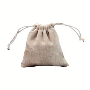 Sacs en velours haut de gamme avec cordon de serrage pour bijoux, cosmétiques, cadeaux, sacs cadeaux en velours - Product Image 1