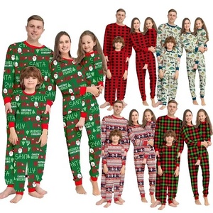 Pijamas Navideños Familiares Personalizados de Alta Calidad 2024, Conjunto de Pijamas Navideños a Juego para Niños - Product Image 6