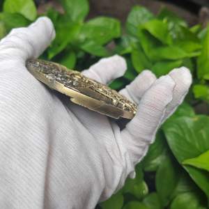 Medallón de Moneda de Bronce del Calendario Azteca Maya, Arte <span class=keywords><strong>Mexicano</strong></span> Mesoamericano, 80 mm de Diámetro, Regalo de Colección, Recuerdo - Product Image 4